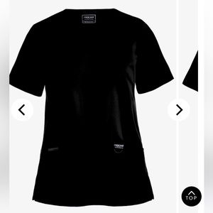 Cherokee Black Scrub Top